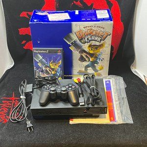 Sony Playstation 2. Ratchet & Clank Edition. Japanese Model. Fully Tested.